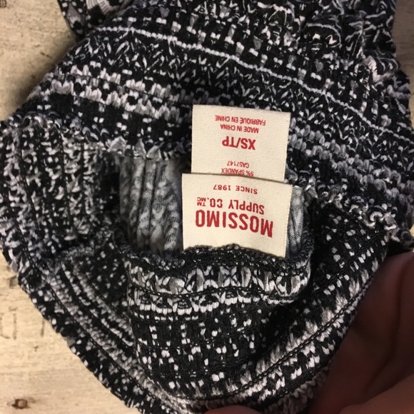 Black and white flowy pants - Picture 3 of 3